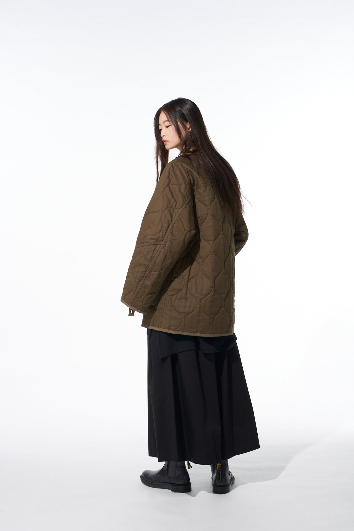COTTON TWILL CARGO CULOTTE PANTS