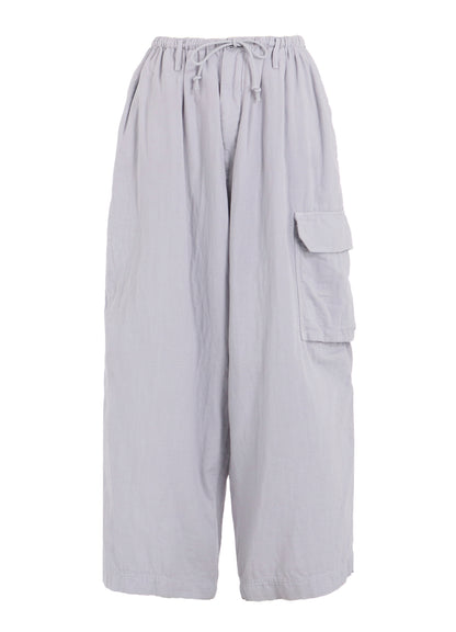Double Gauze Single Cargo Pocket Pants