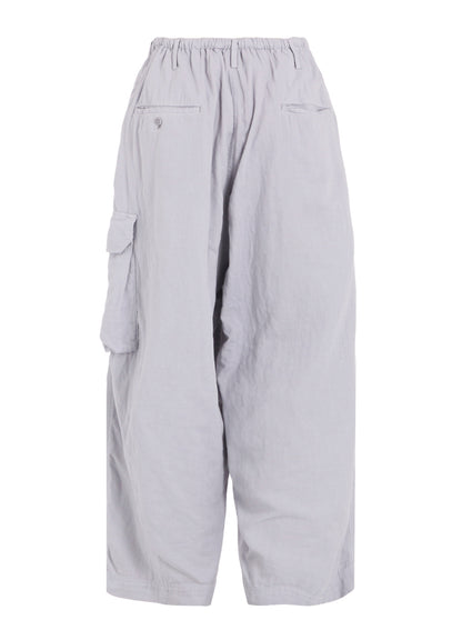 Double Gauze Single Cargo Pocket Pants