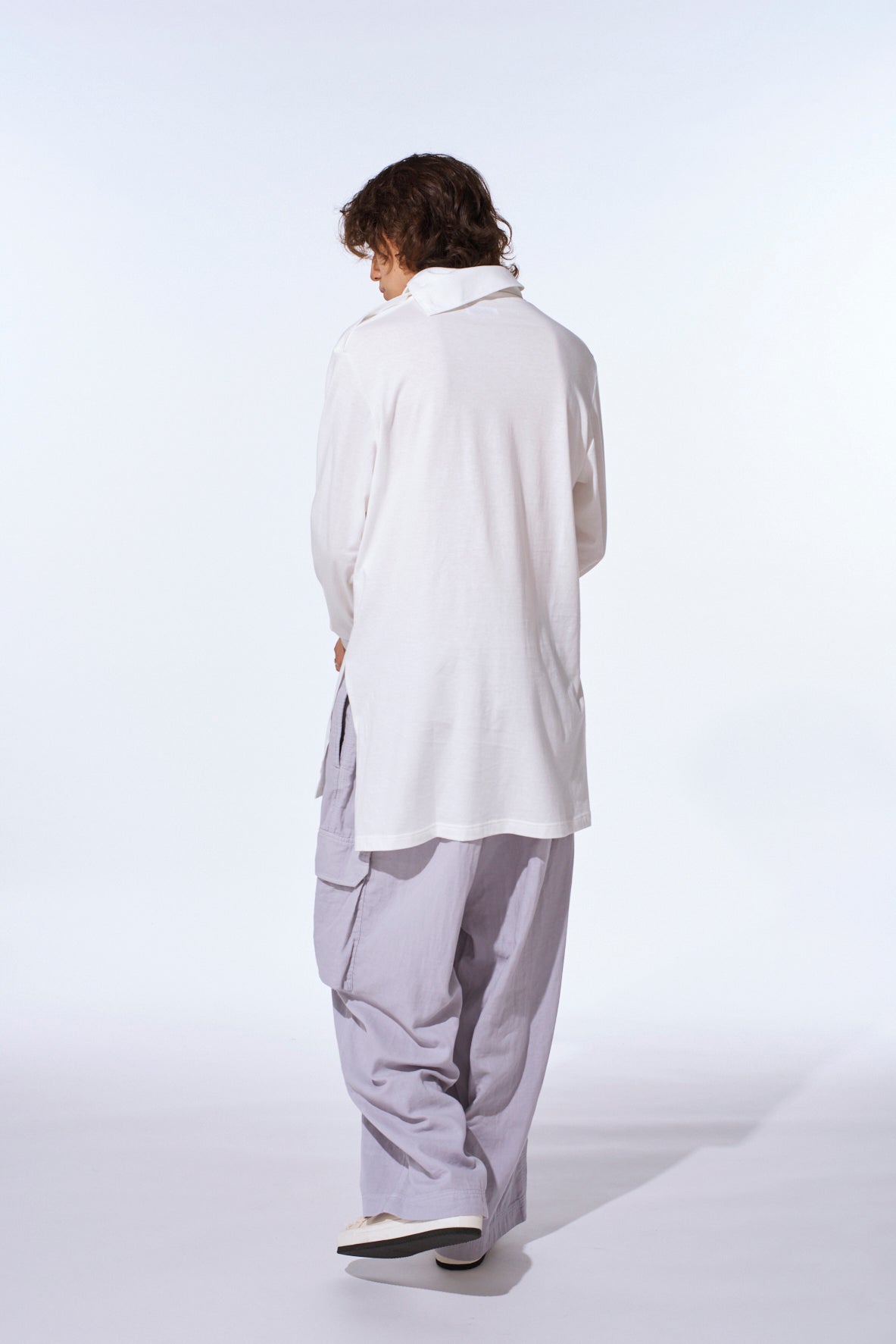 Double Gauze Single Cargo Pocket Pants