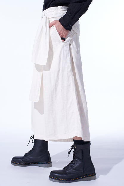 Double Gauze Culotte Pants