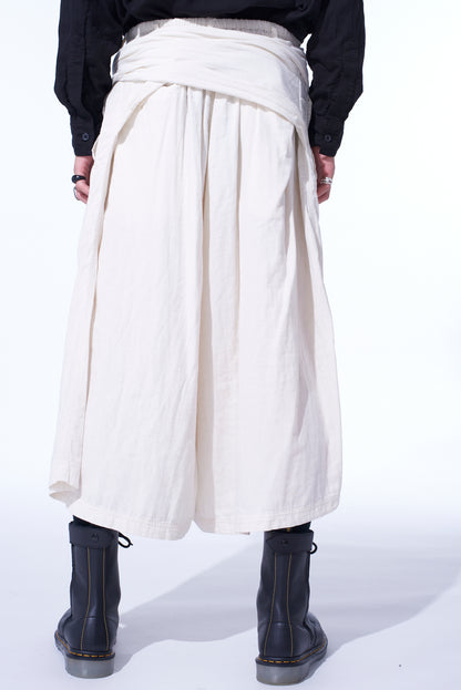 Double Gauze Culotte Pants