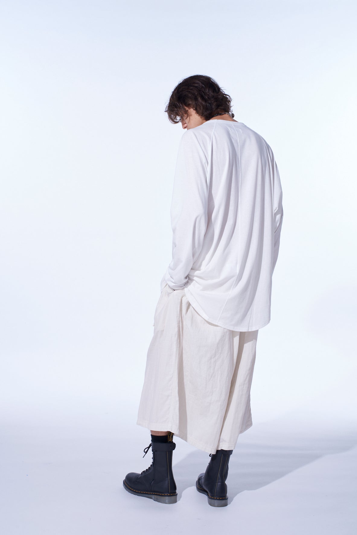 Double Gauze Culotte Pants