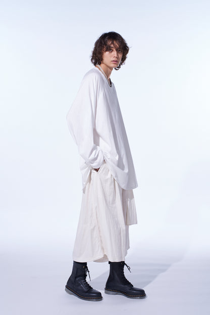 Double Gauze Culotte Pants