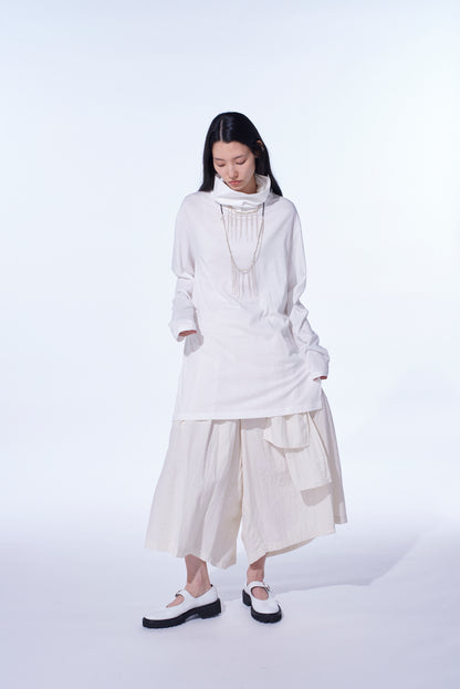 Double Gauze Culotte Pants
