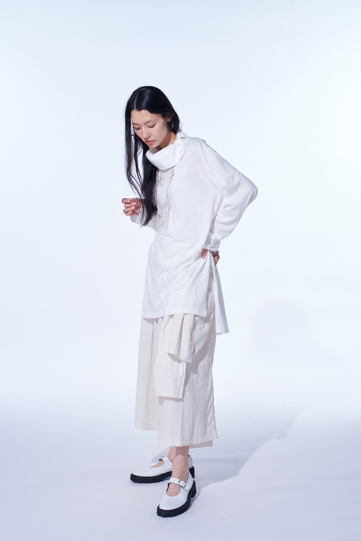 Double Gauze Culotte Pants