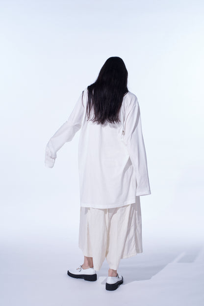 Double Gauze Culotte Pants