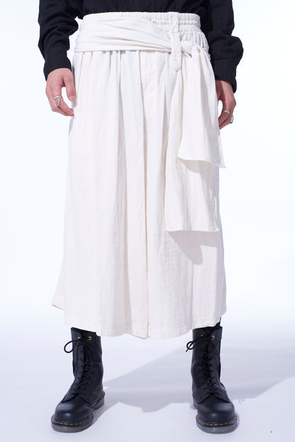 Double Gauze Culotte Pants