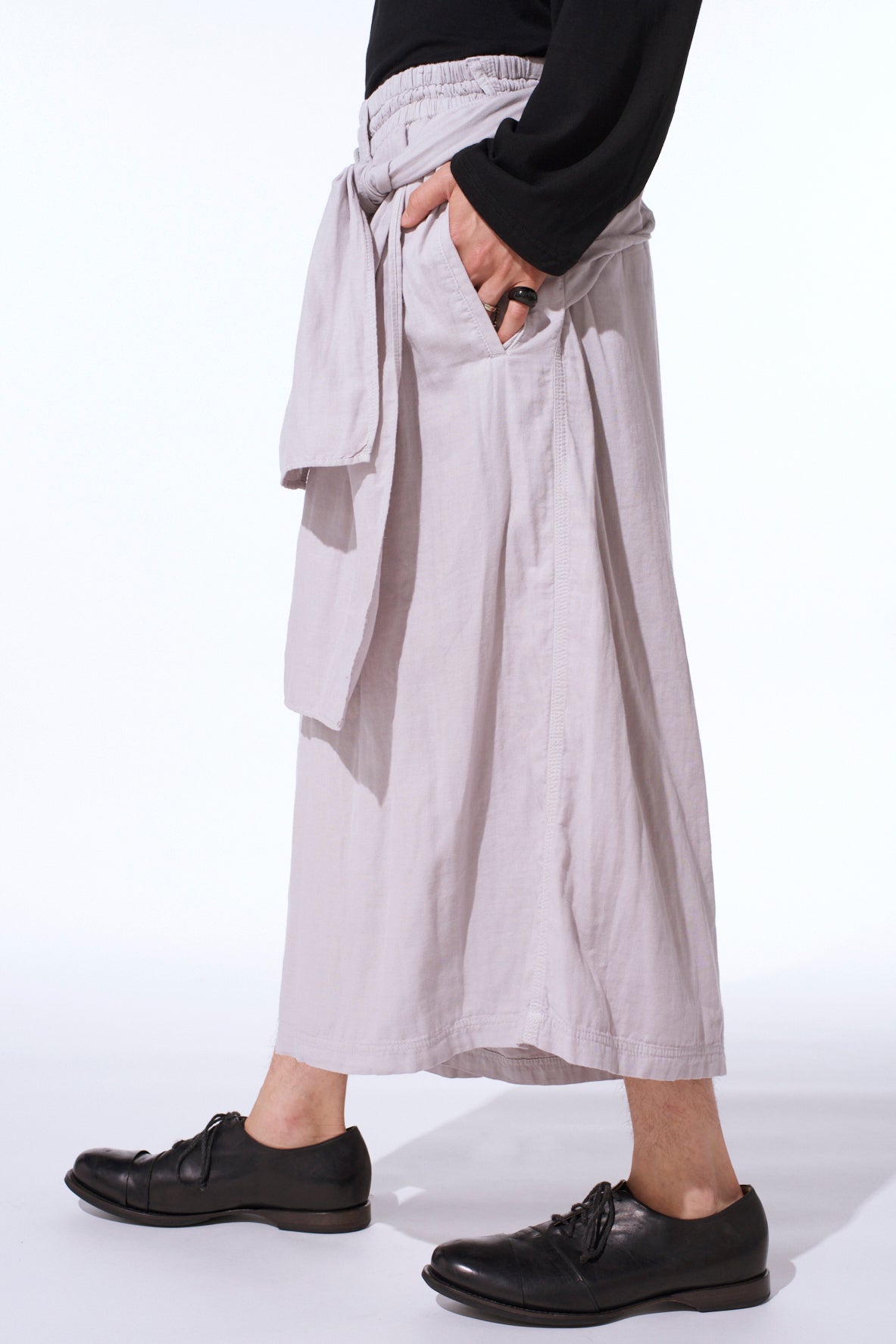 Double Gauze Culotte Pants