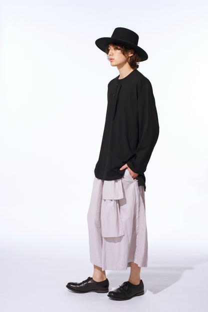 Double Gauze Culotte Pants