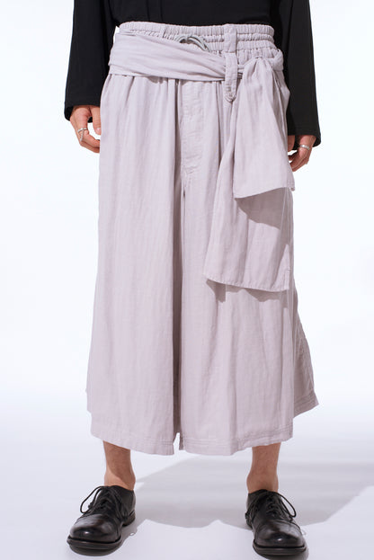 Double Gauze Culotte Pants