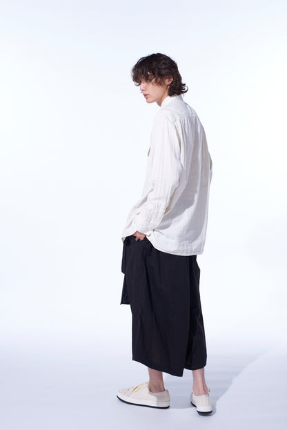 Double Gauze Culotte Pants