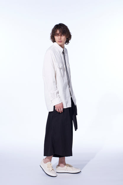 Double Gauze Culotte Pants