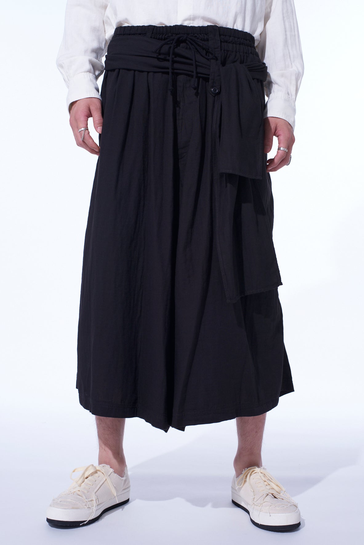 Double Gauze Culotte Pants