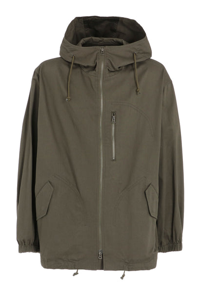 COTTON TWILL MOUNTAIN PARKA