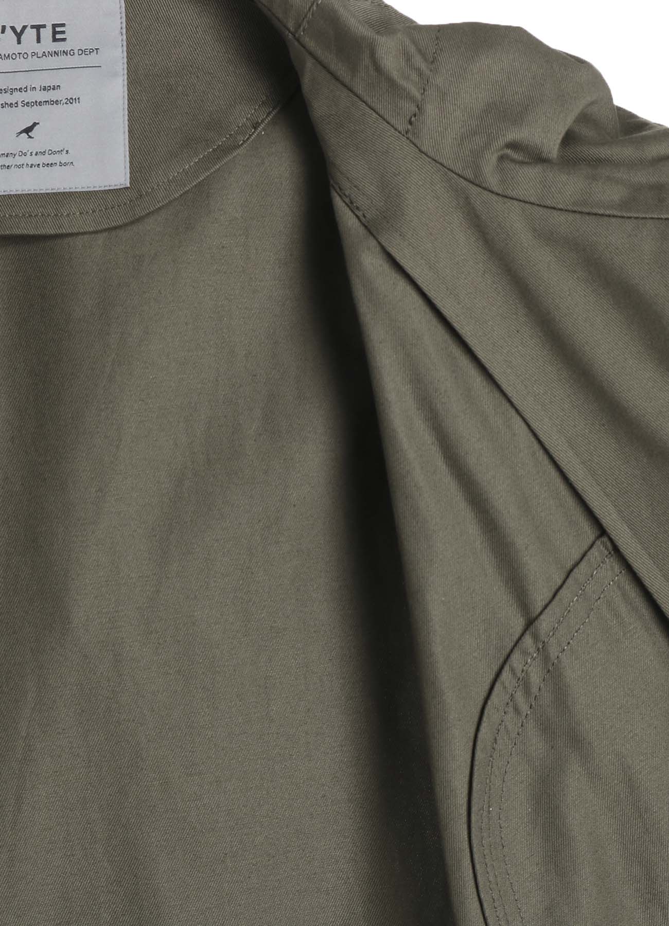 COTTON TWILL MOUNTAIN PARKA
