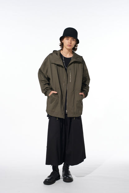 COTTON TWILL MOUNTAIN PARKA