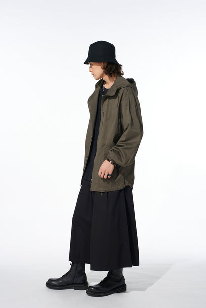 COTTON TWILL MOUNTAIN PARKA