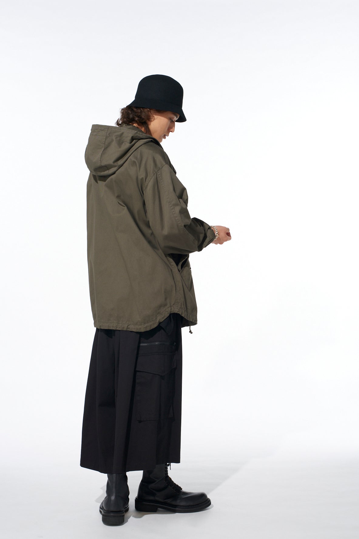 COTTON TWILL MOUNTAIN PARKA