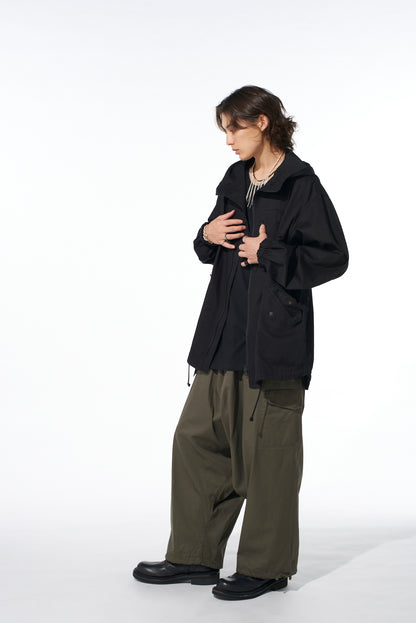 COTTON TWILL MOUNTAIN PARKA