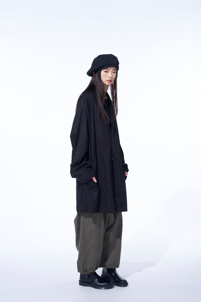 RAYON TWILL SHIRT BLOUSON