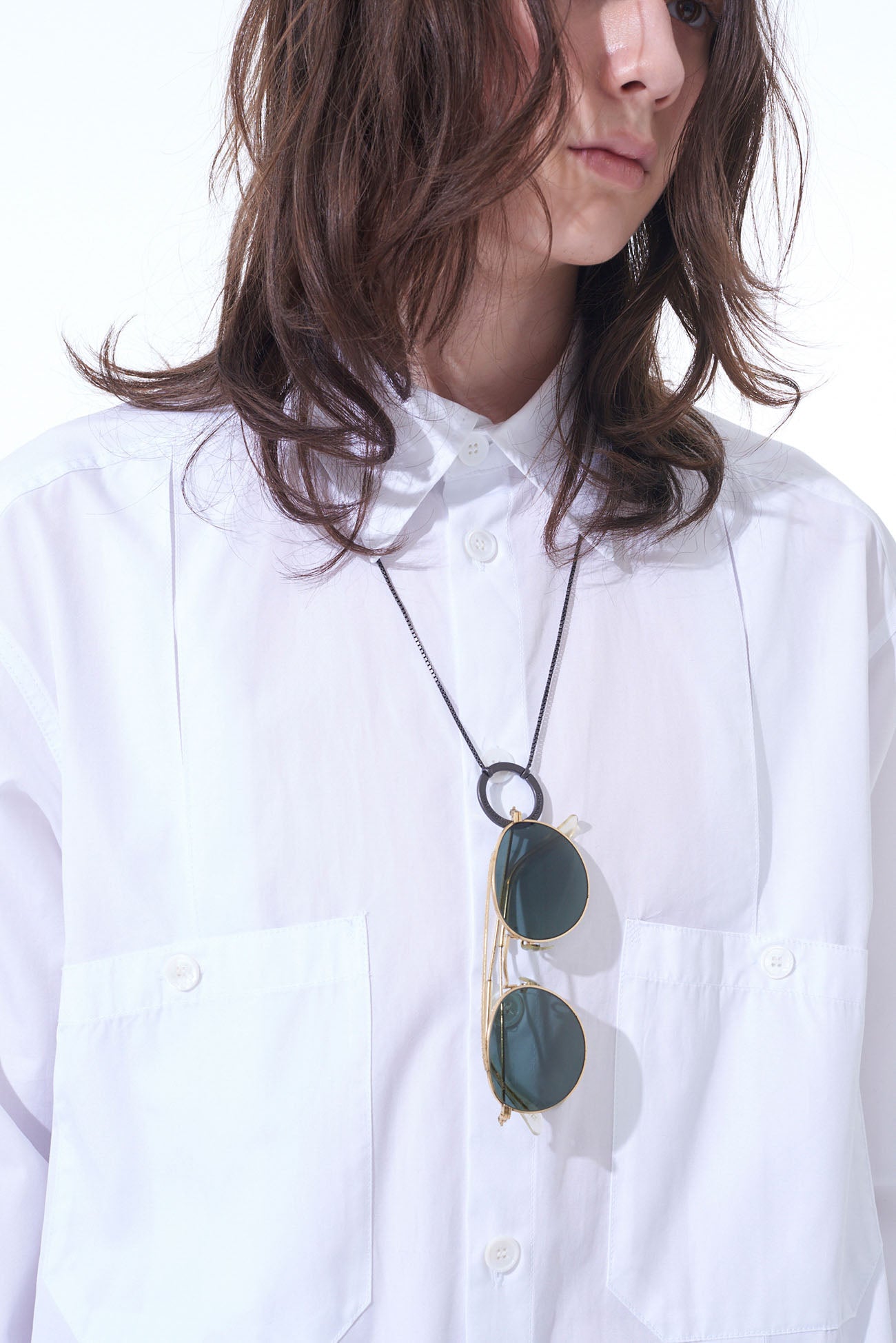 BRASS GLASSES HOLDER NECKLACE – THE SHOP YOHJI YAMAMOTO