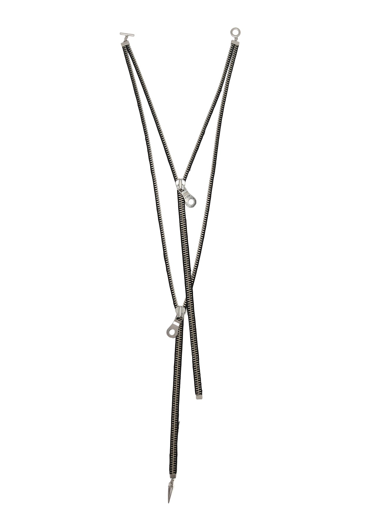 LAYERED ZIPPER NECKLACE