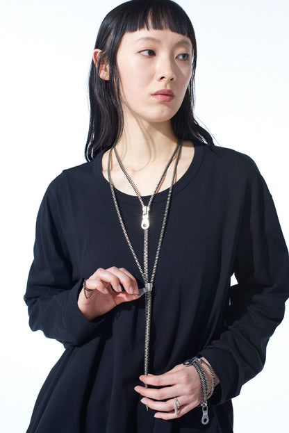 LAYERED ZIPPER NECKLACE
