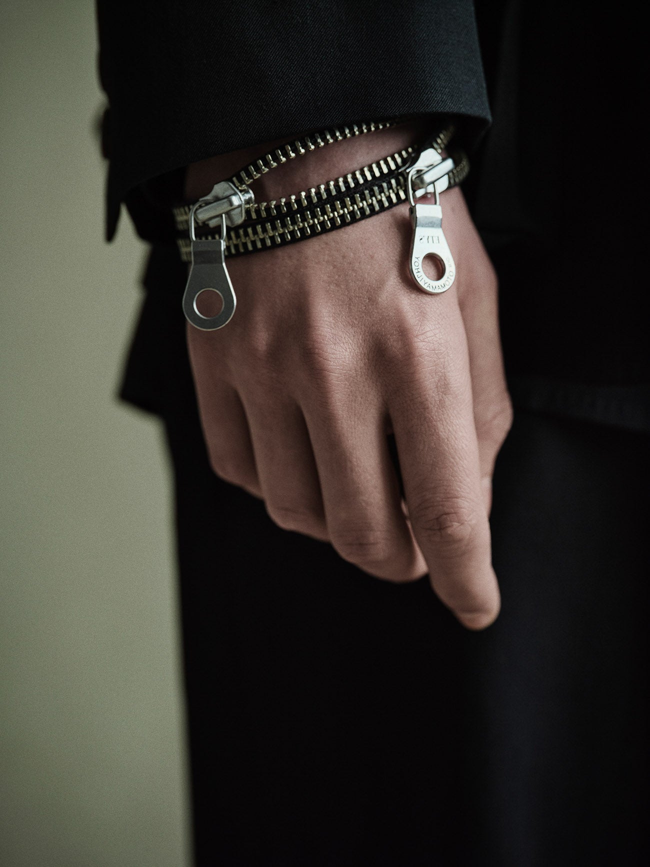ZIPPER BRACELET – THE SHOP YOHJI YAMAMOTO
