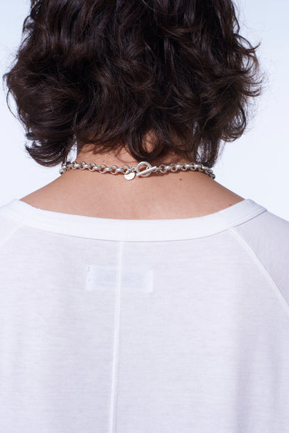SILVER MIST CHAIN NECKLACE