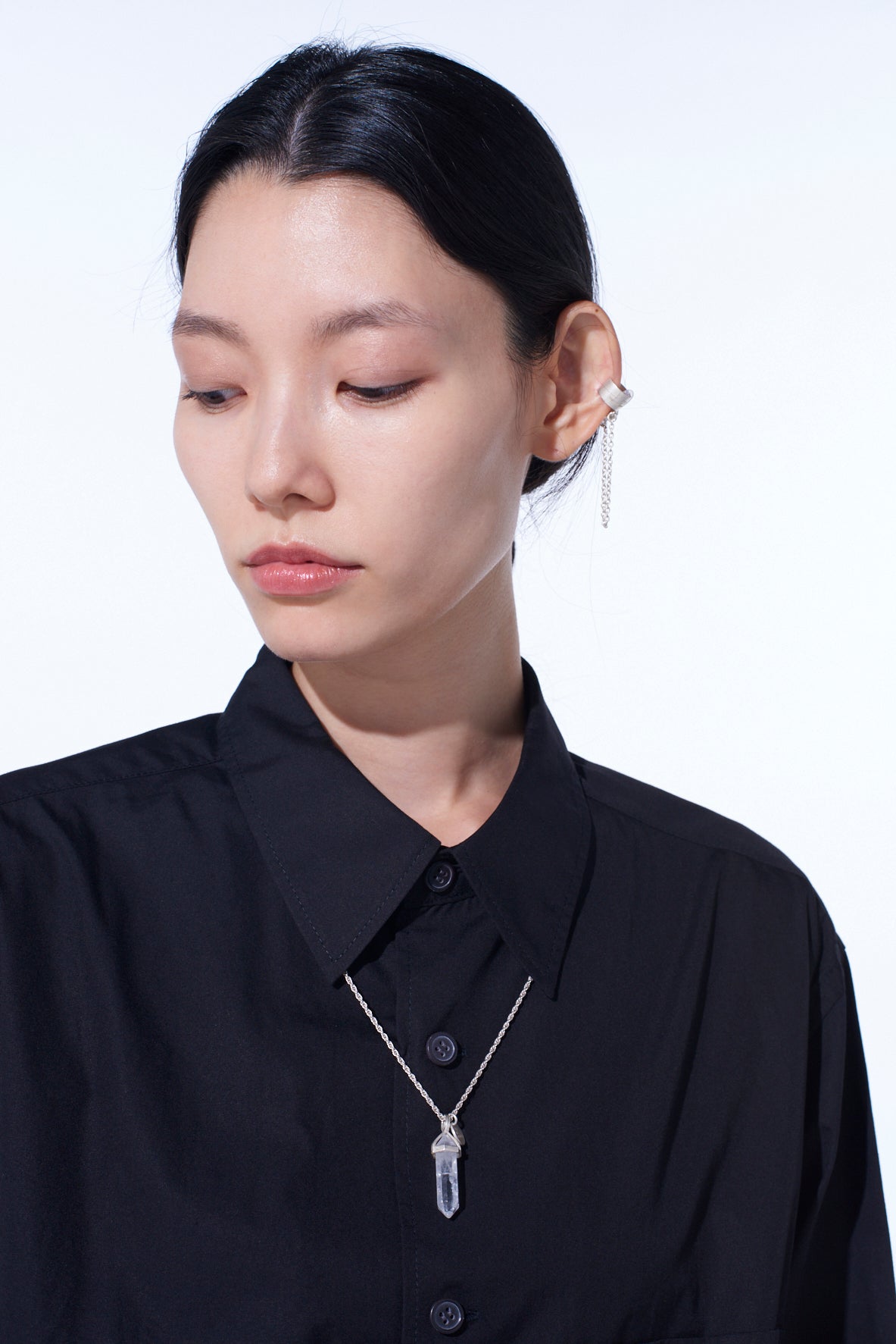 ONE DROP CRYSTAL NECKLACE