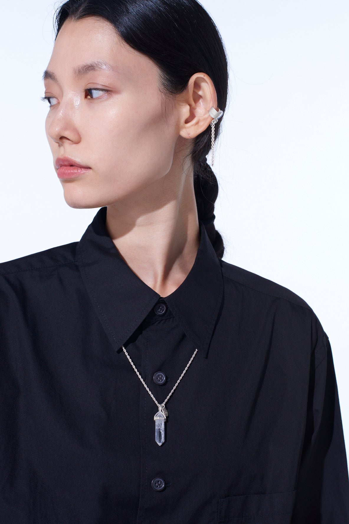 ONE DROP CRYSTAL NECKLACE