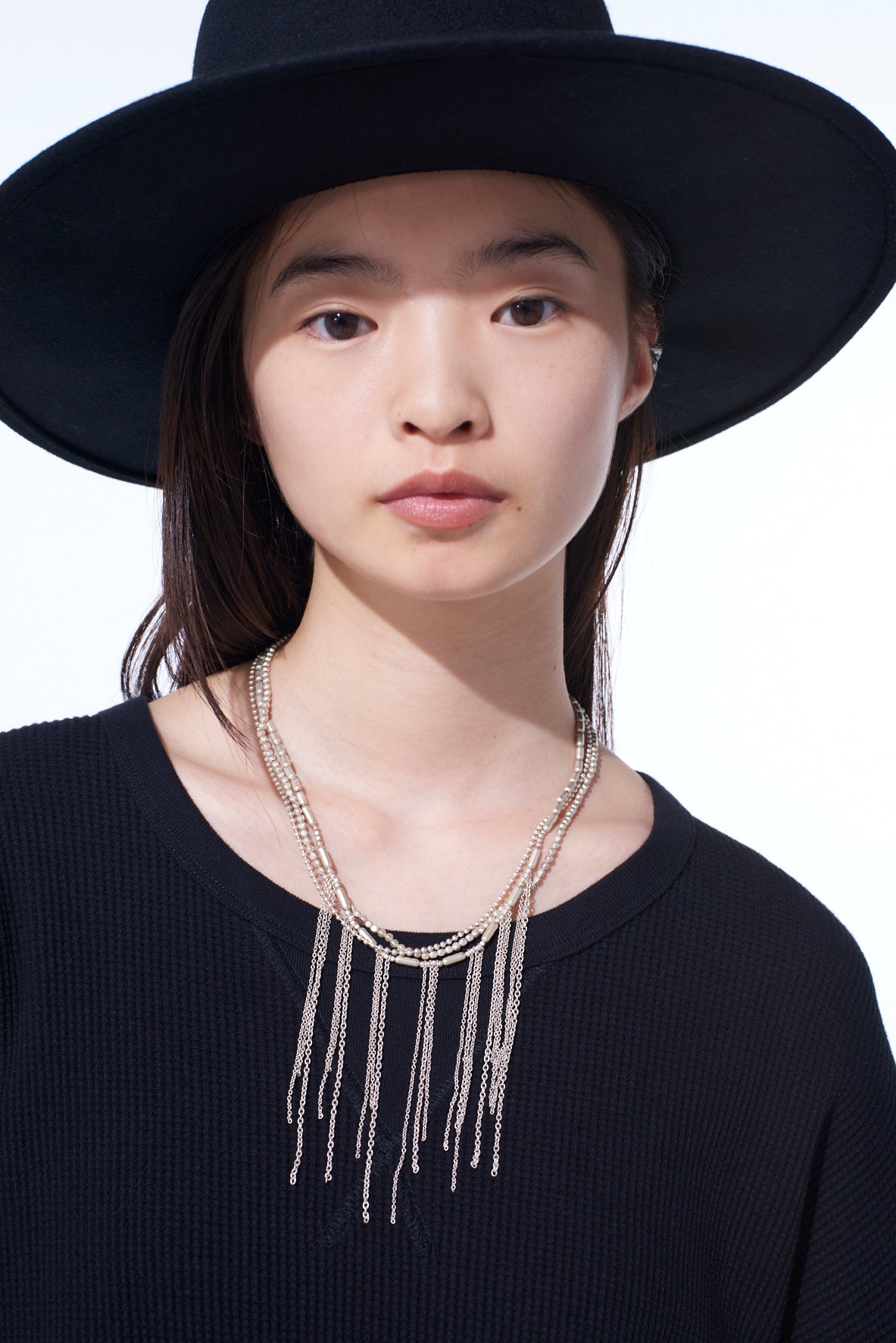 BRASS CHAIN TASSEL NECKLACE – THE SHOP YOHJI YAMAMOTO