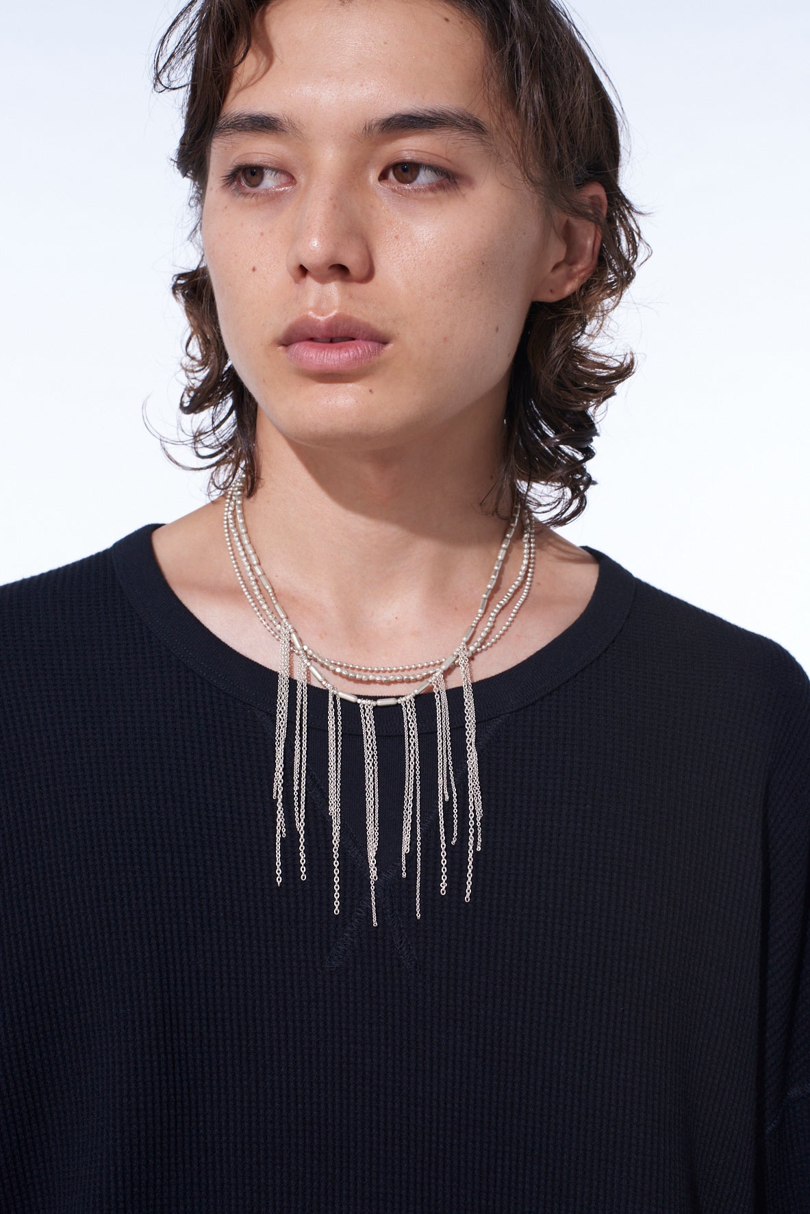 BRASS CHAIN TASSEL NECKLACE – THE SHOP YOHJI YAMAMOTO