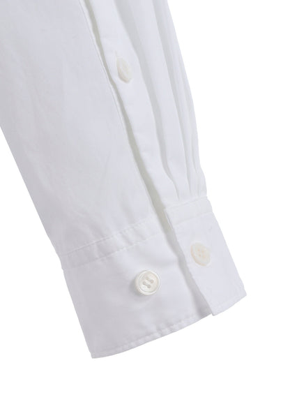 COTTON BROAD OVERSIZED DOUBLE COLLAR SHIRT