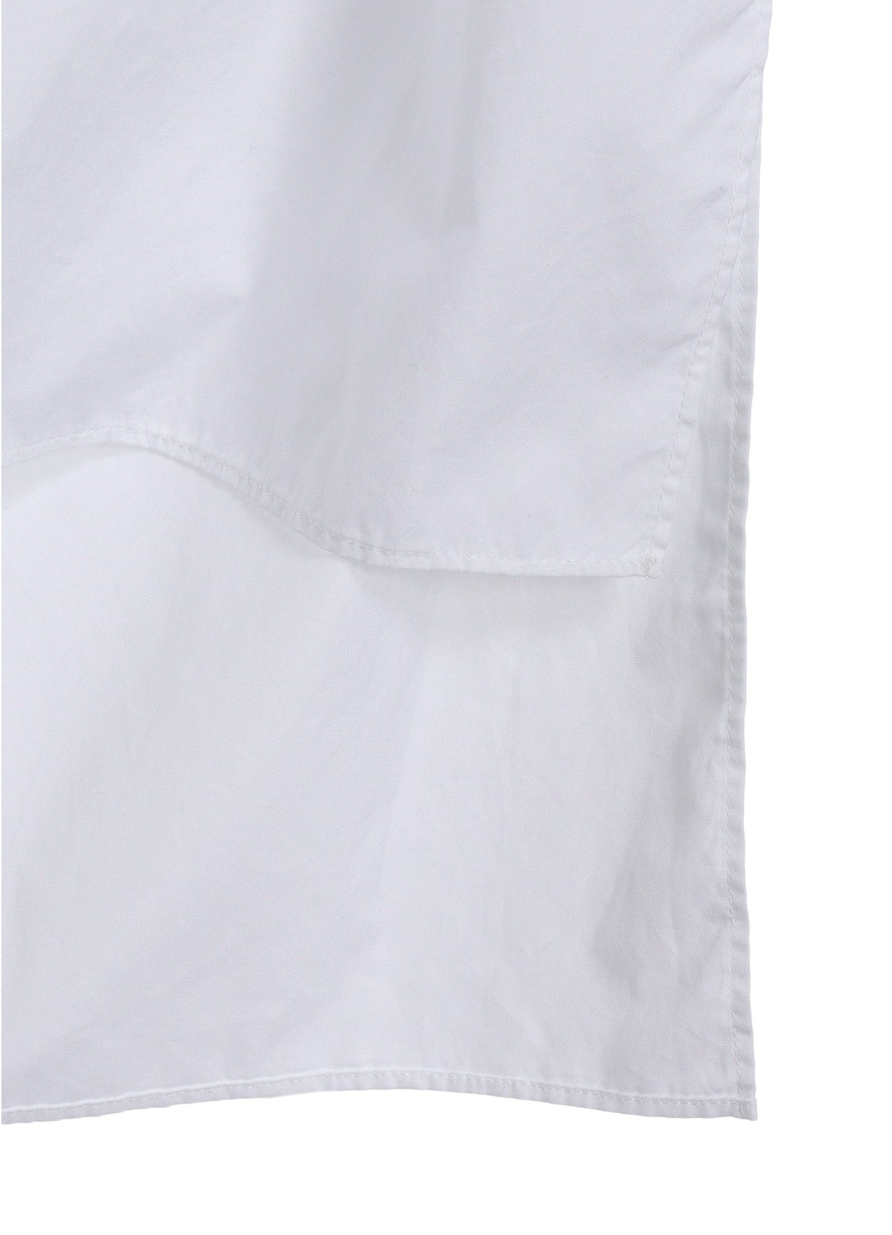 COTTON BROAD OVERSIZED DOUBLE COLLAR SHIRT