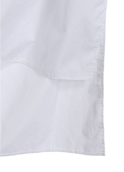 COTTON BROAD OVERSIZED DOUBLE COLLAR SHIRT