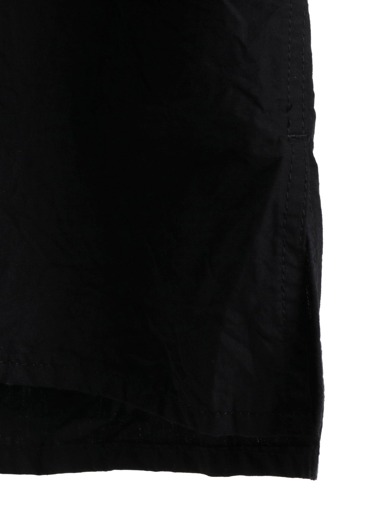 COTTON LINEN SINGLE WELT POCKET SHIRT