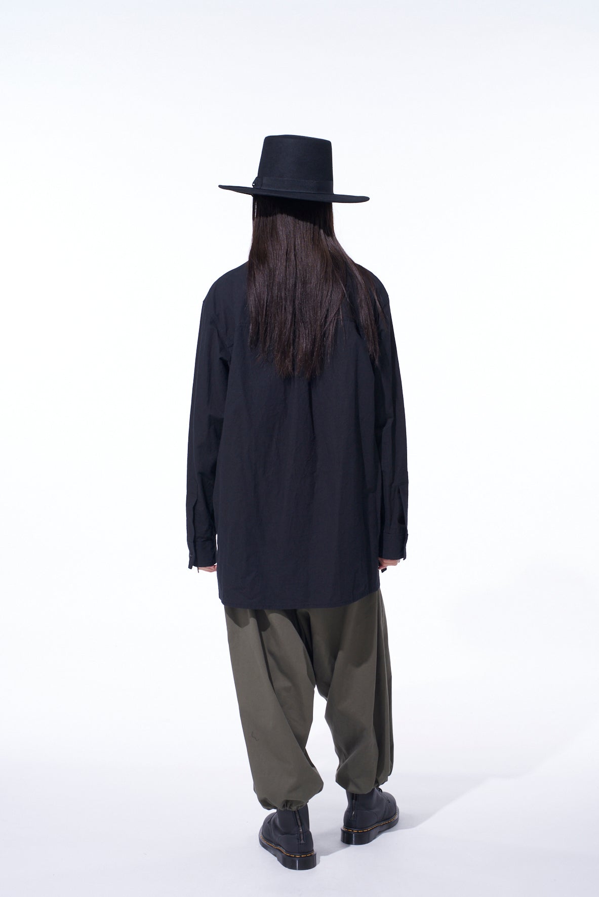 POISONOUS FLOWER PRINT SINGLE SEAM POCKET SHIRT