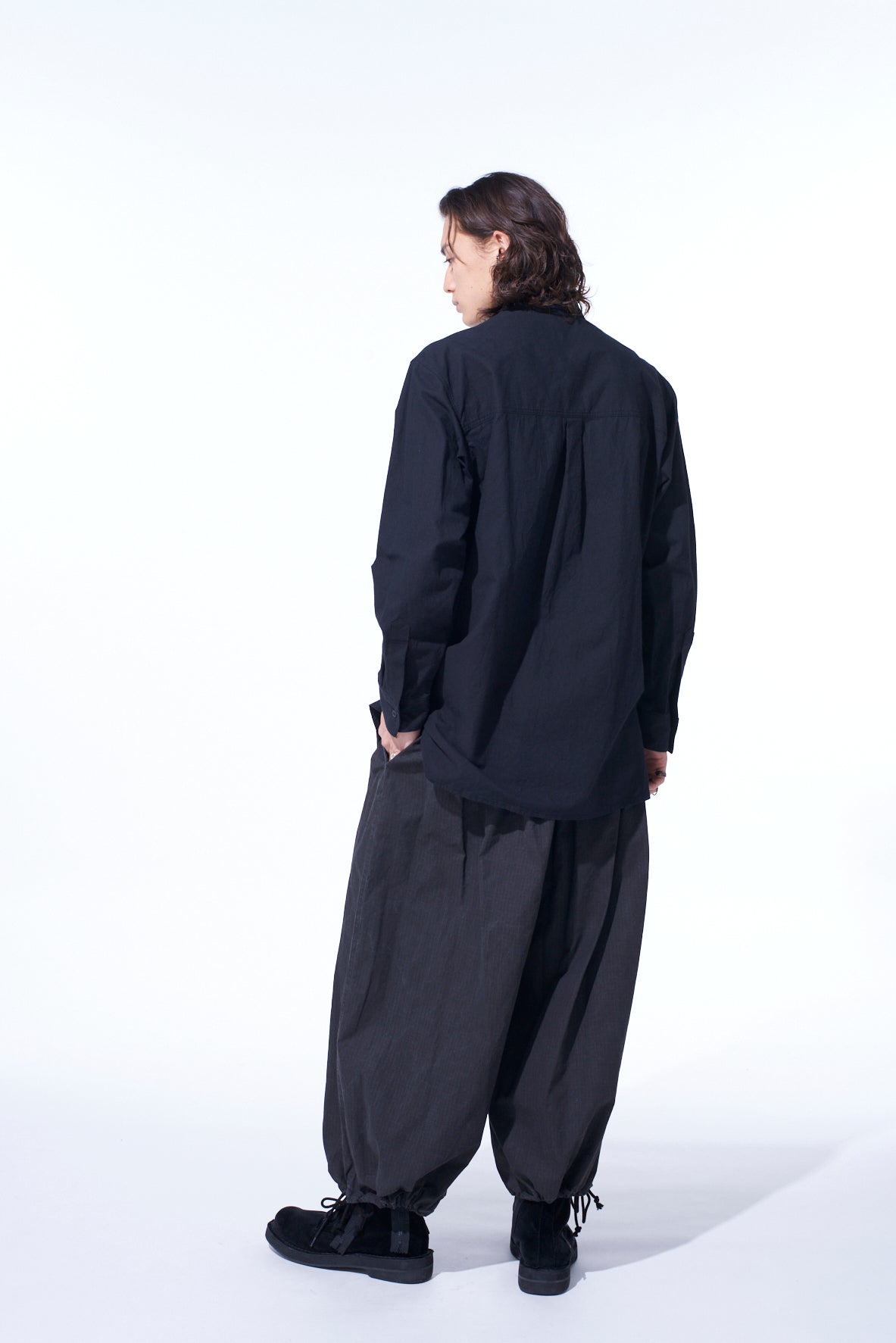 POISONOUS FLOWER PRINT SINGLE SEAM POCKET SHIRT