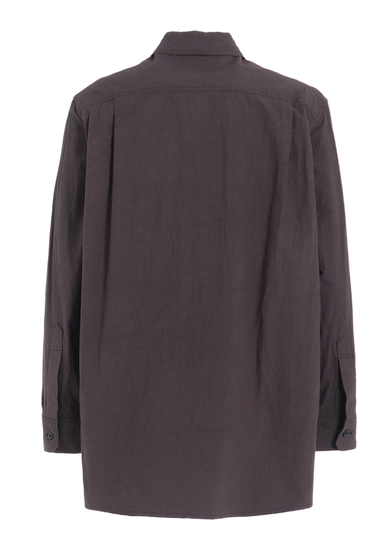 POISONOUS FLOWER PRINT ZIP SHIRT