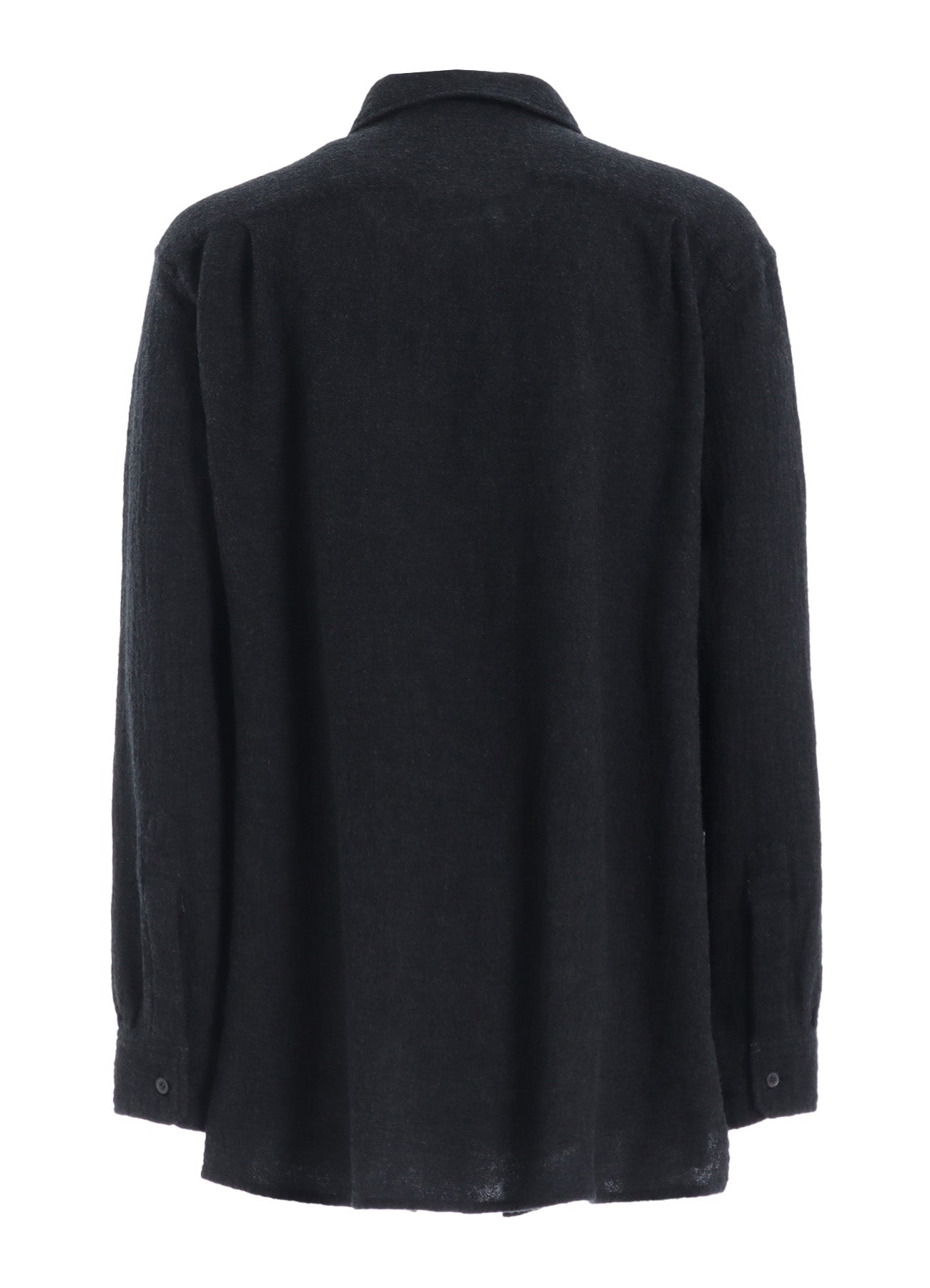 WOOL GAUZE ZIP SHIRT – THE SHOP YOHJI YAMAMOTO