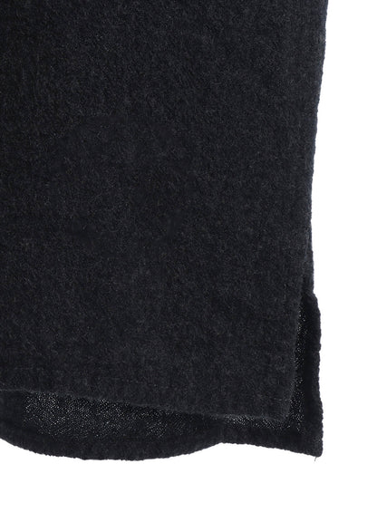 WOOL GAUZE ZIP SHIRT