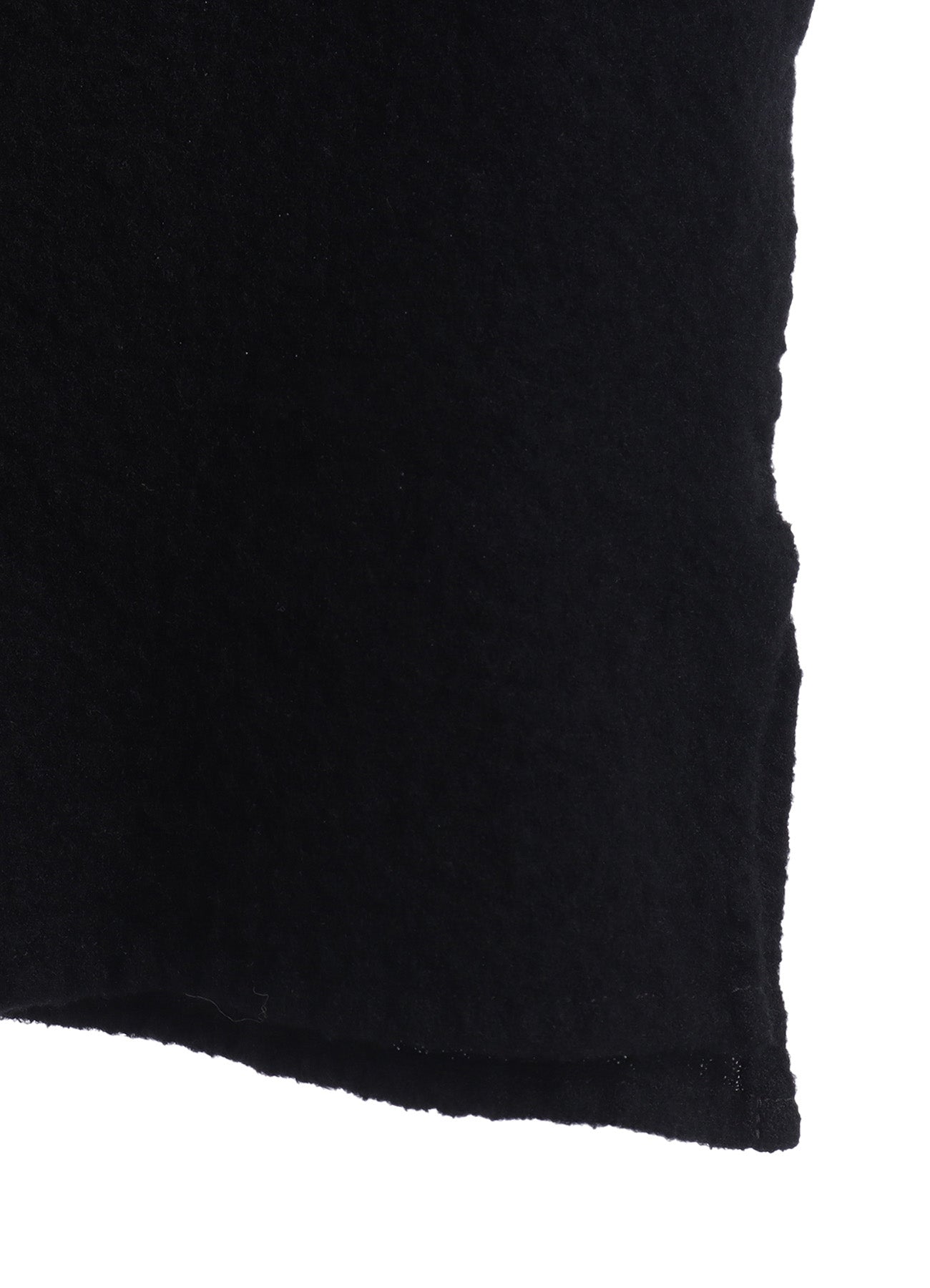 WOOL GAUZE ZIP SHIRT