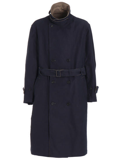 MOLESKIN REVERSIBLE TRENCH COAT
