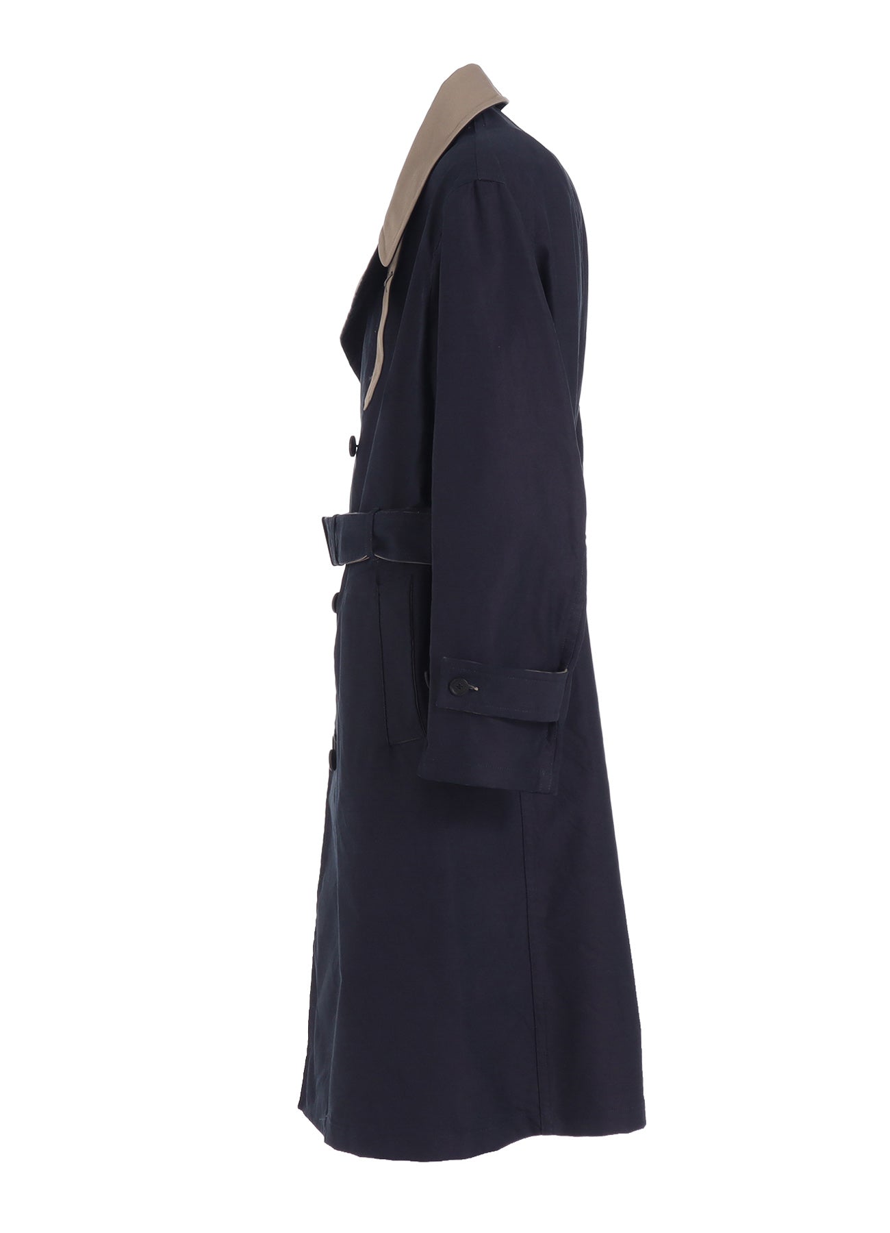 MOLESKIN REVERSIBLE TRENCH COAT