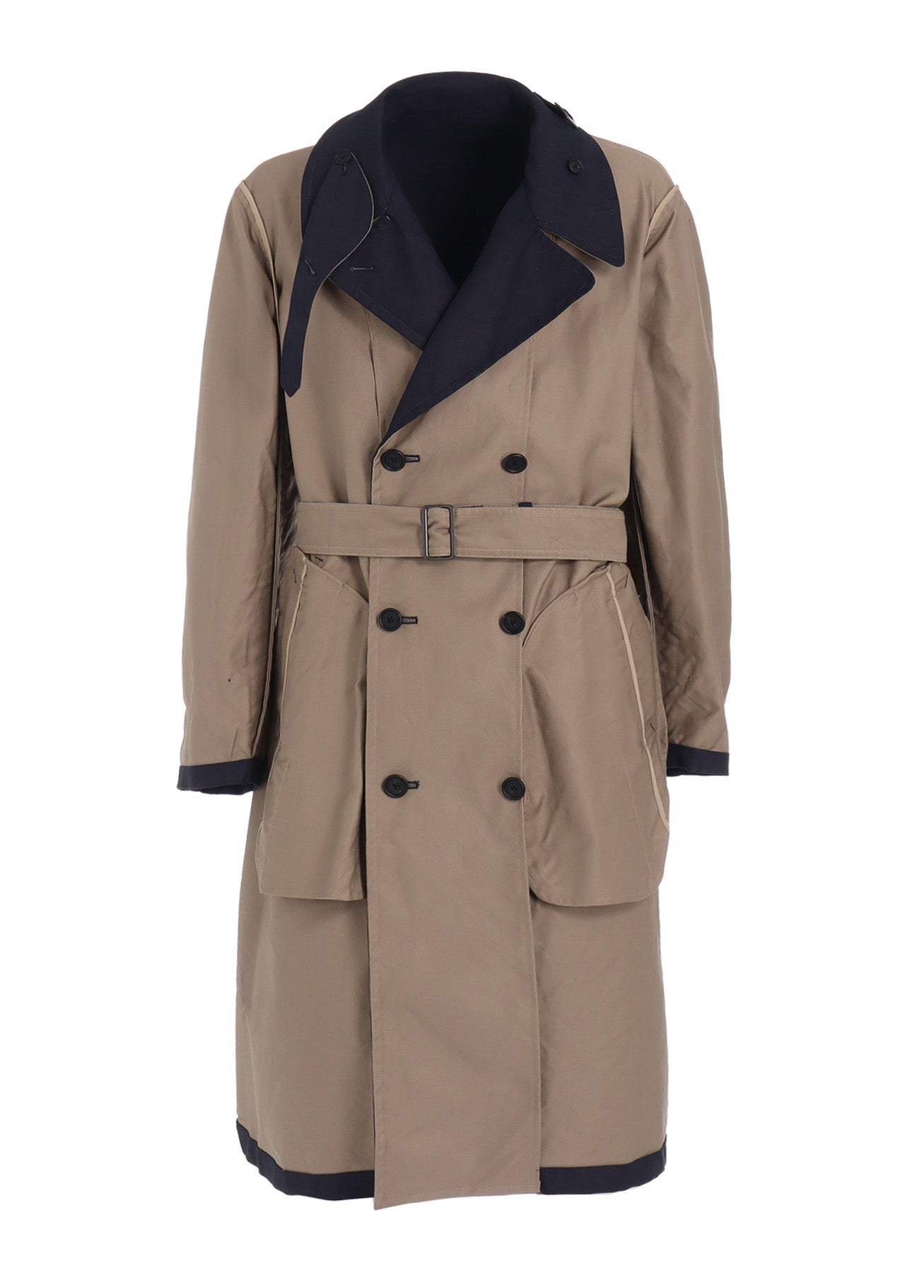 MOLESKIN REVERSIBLE TRENCH COAT – THE SHOP YOHJI YAMAMOTO