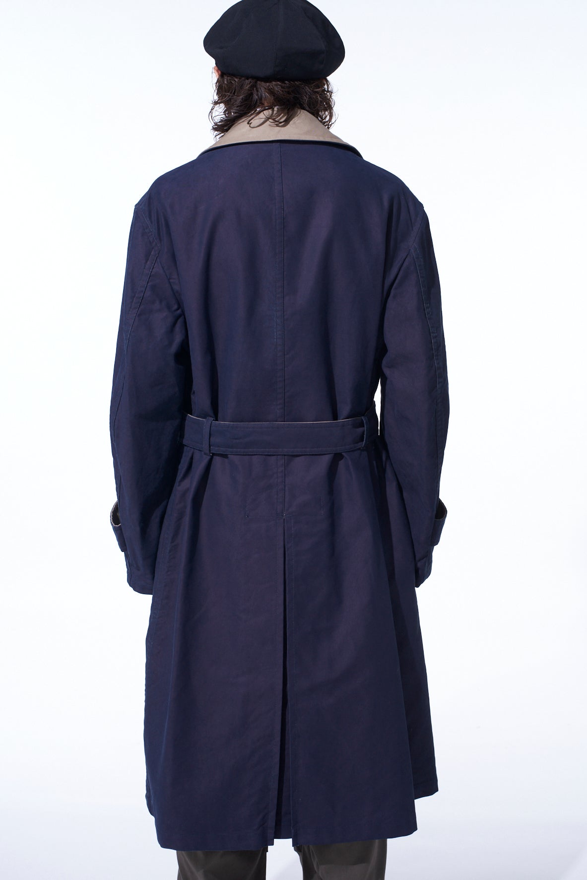 MOLESKIN REVERSIBLE TRENCH COAT – THE SHOP YOHJI YAMAMOTO
