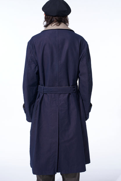 MOLESKIN REVERSIBLE TRENCH COAT