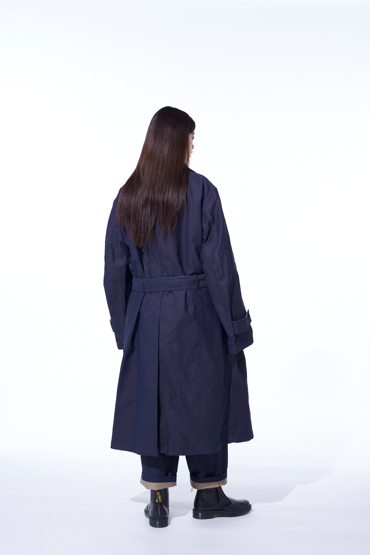 MOLESKIN REVERSIBLE TRENCH COAT
